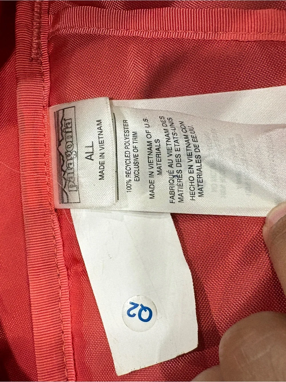 Patagonia recycled polyester